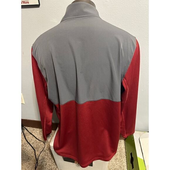 Nike DriFit Long Sleeve Half ZIP Coaching Windbreaker - Picture 3 of 5